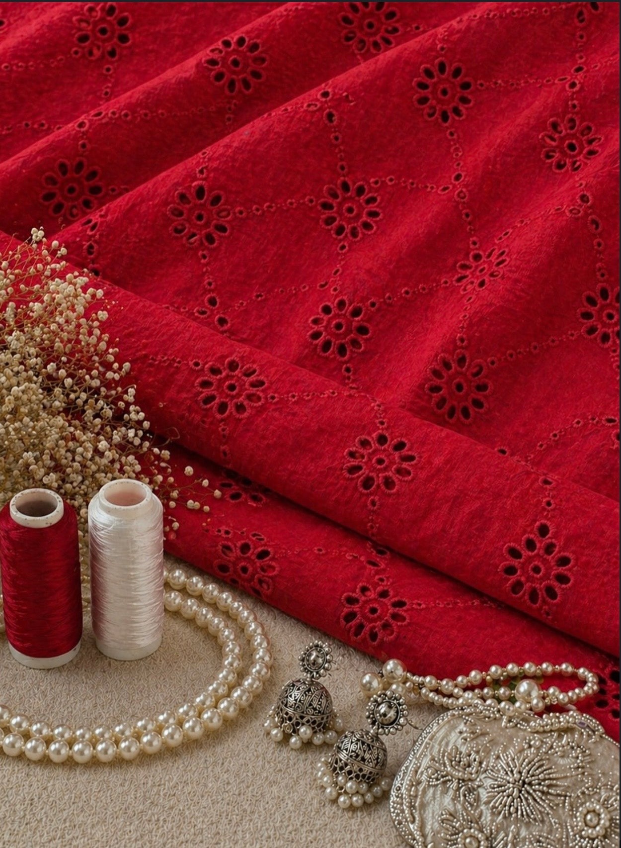 Chikankari Skirt & Top