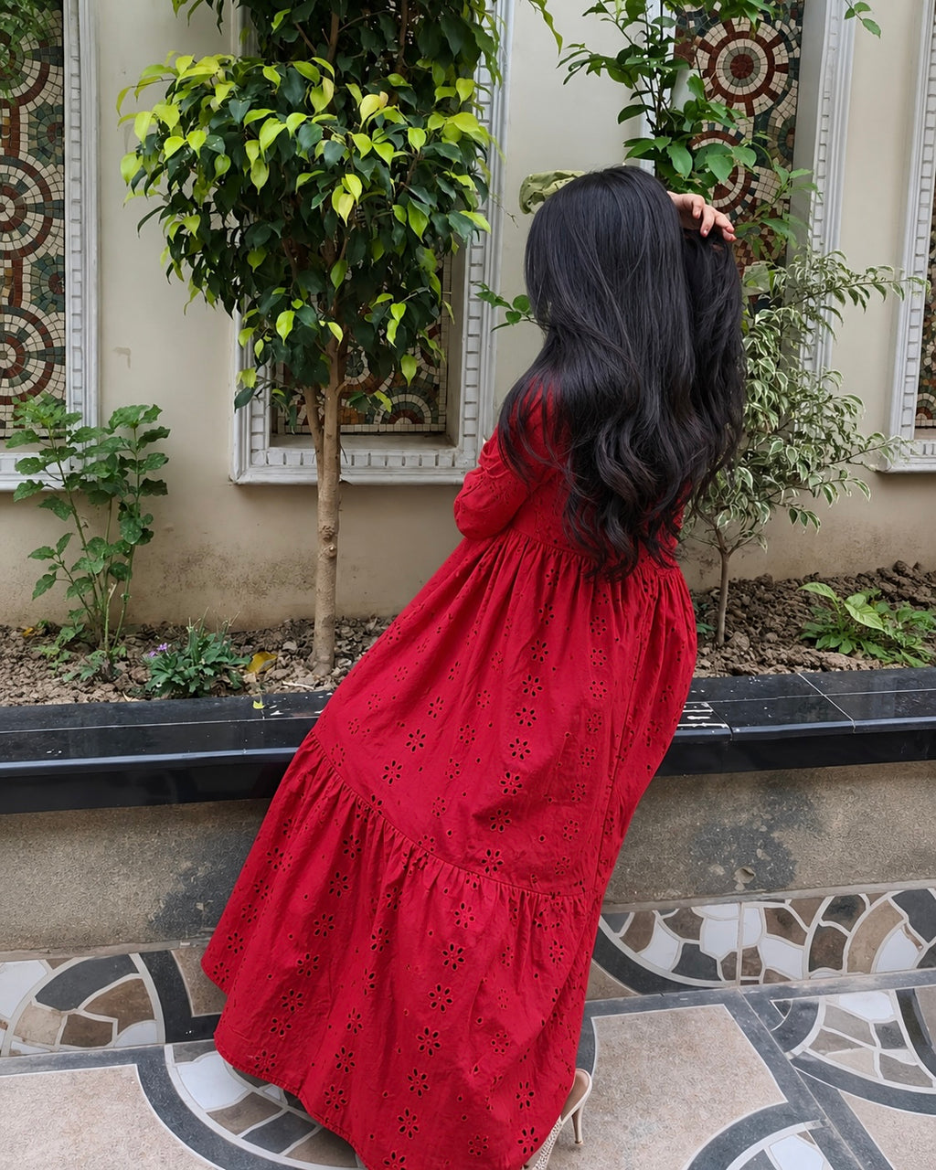 Chikankari Frock