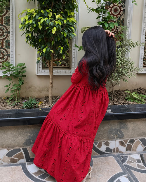 Chikankari Frock