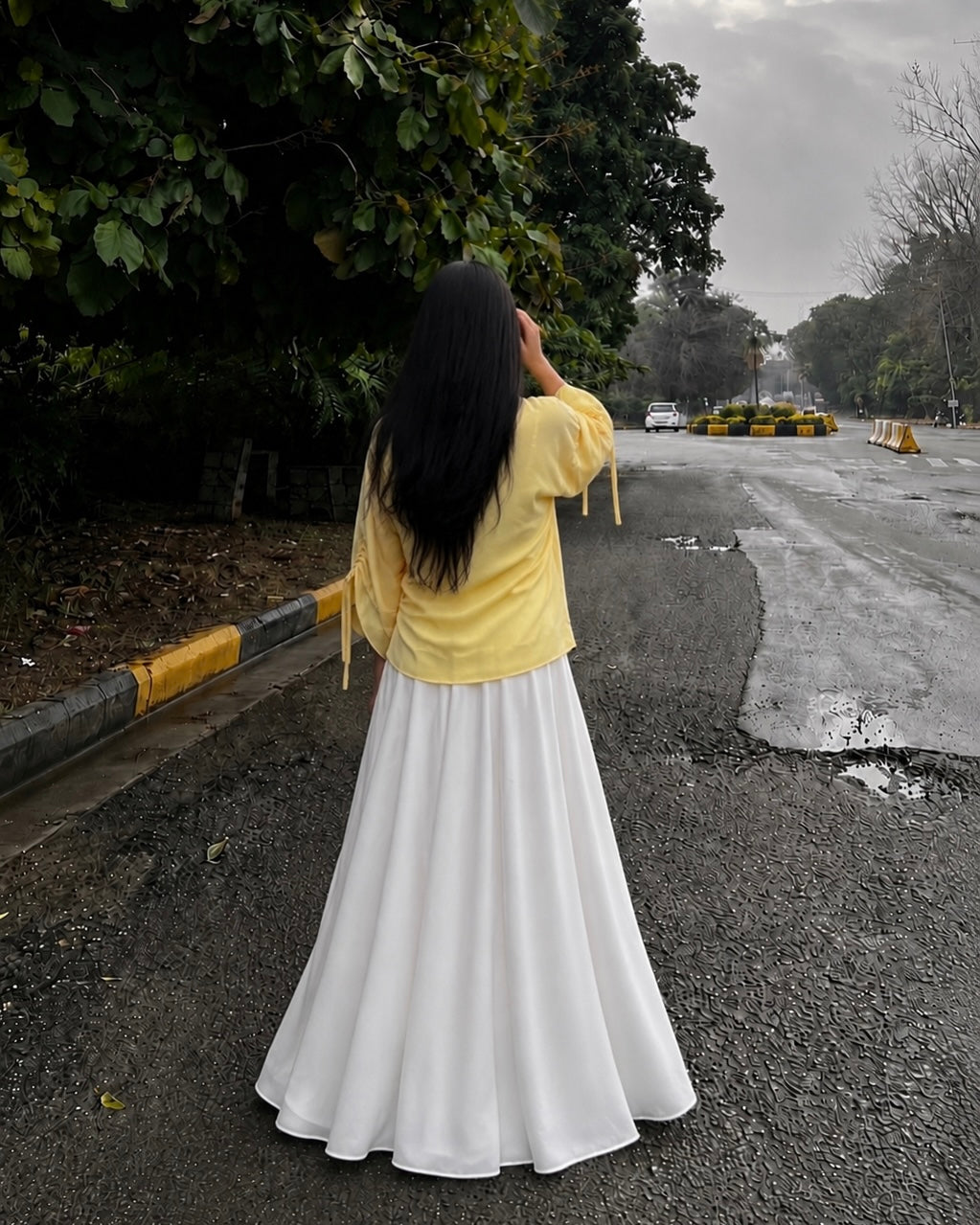 Butteryellow Top & Skirt