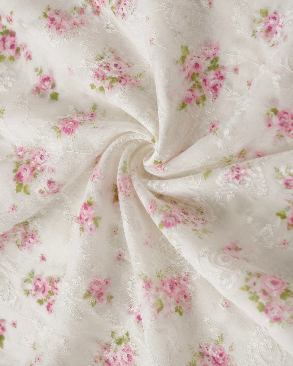 Chikankari Embroidered Frock