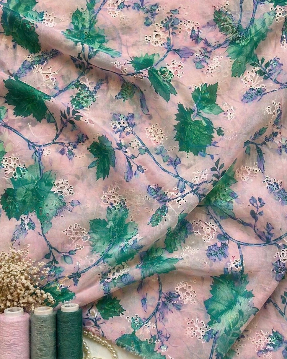 Chikankari Skirt & Top