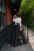 Heart Top & Flowy Skirt