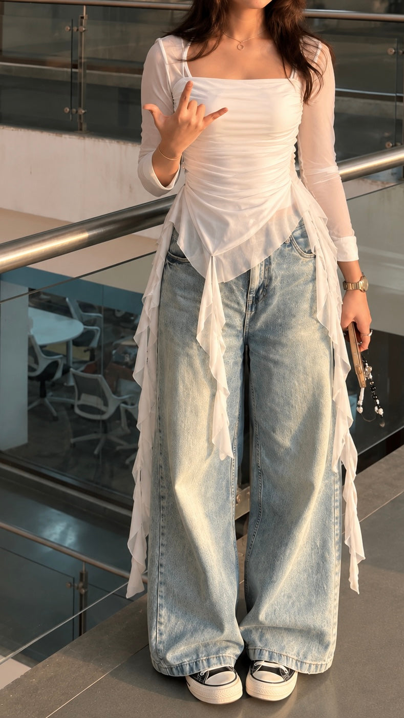 White JellyFish Top