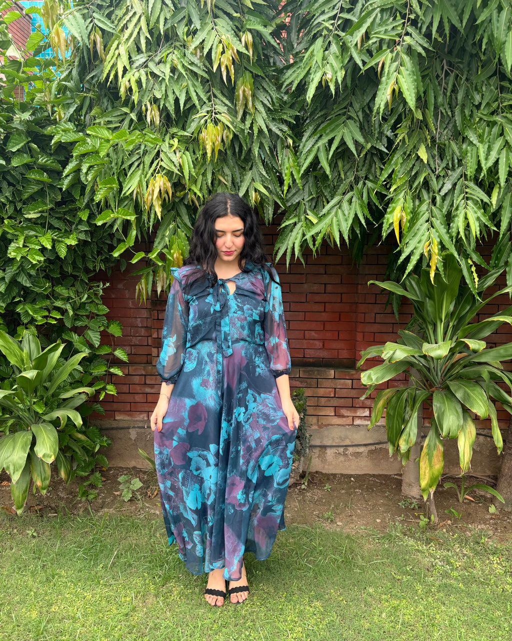 Mariposa Bloom Flare Frock