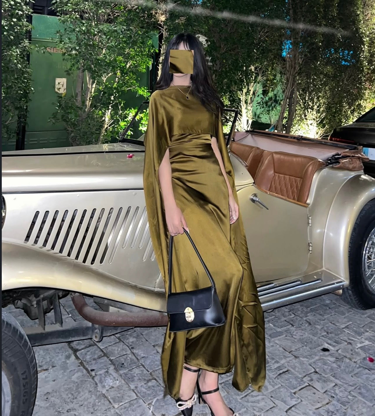 Cape Shawl Silk Dresses