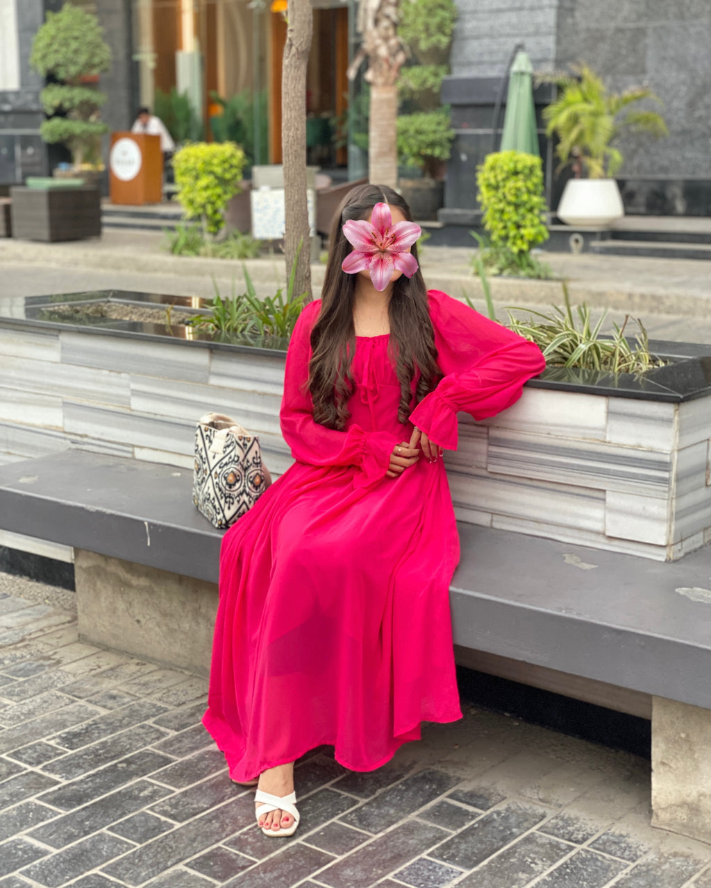 Fuchsia Dream Frock