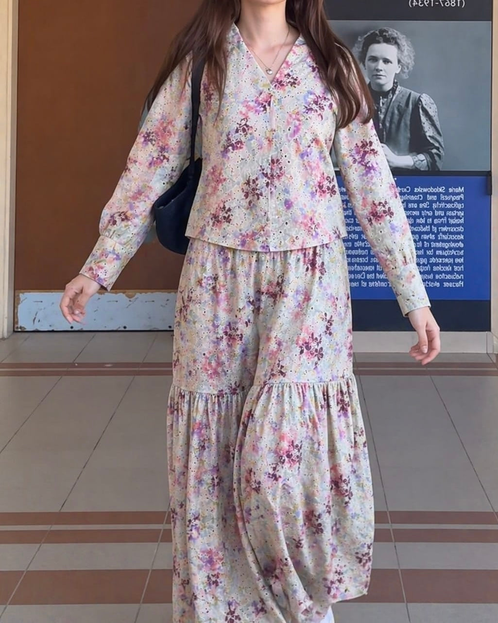 Chikankari Skirt & Top