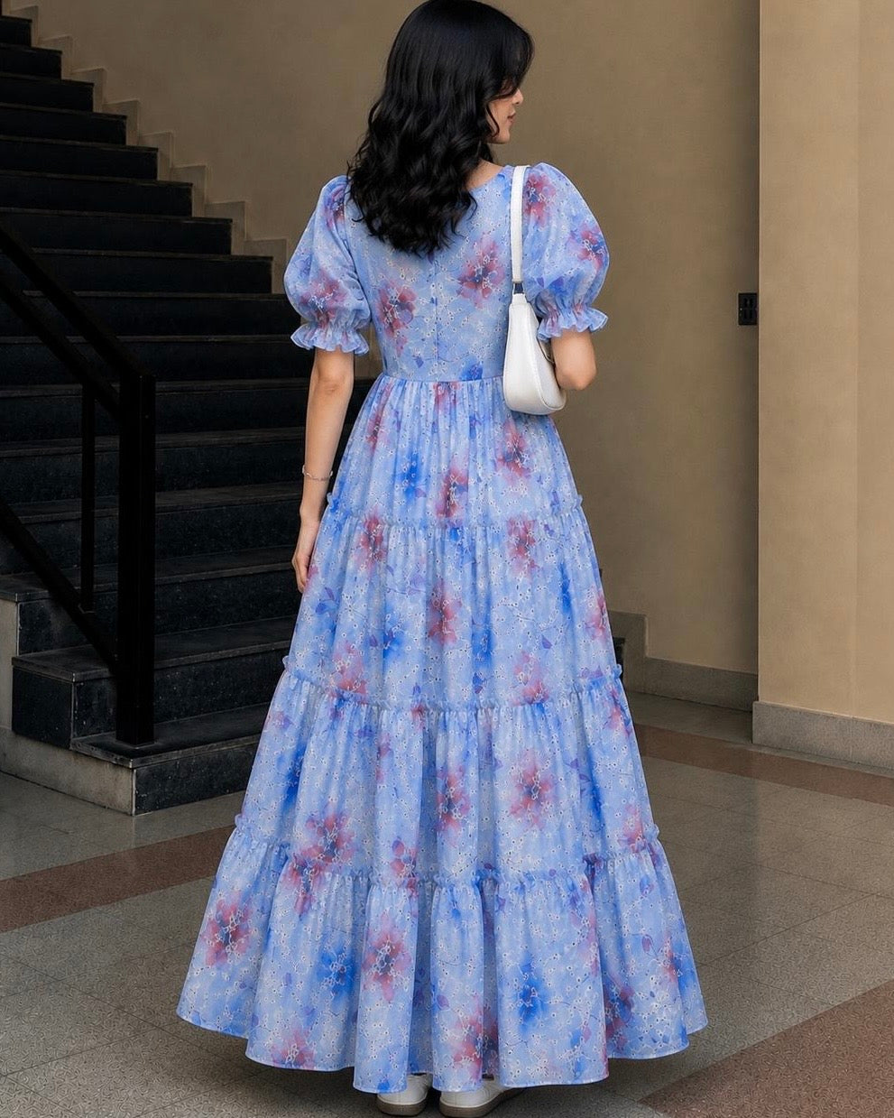 Cinderella Chikankari Frock
