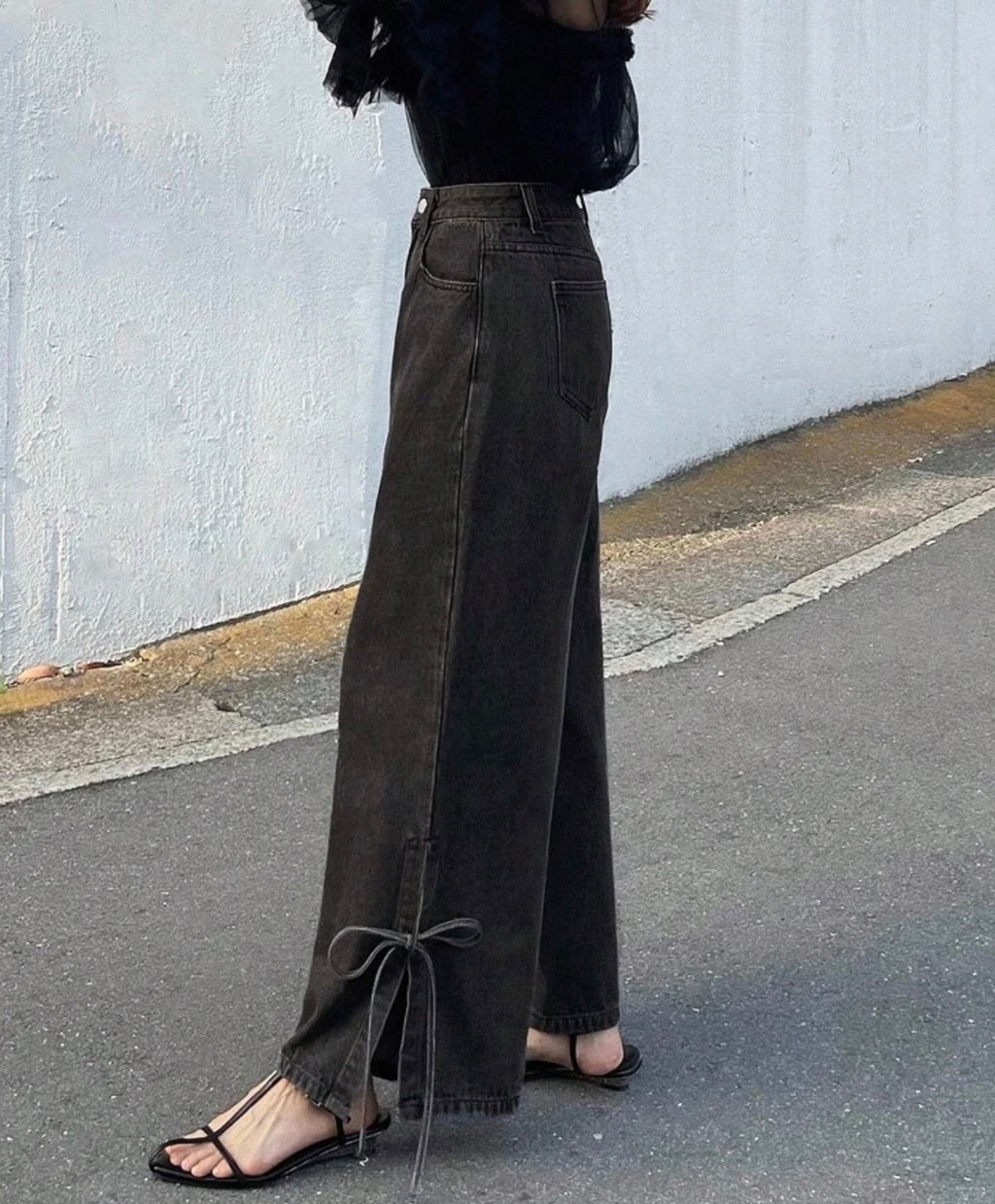Wide Leg Loose Casual Jeans