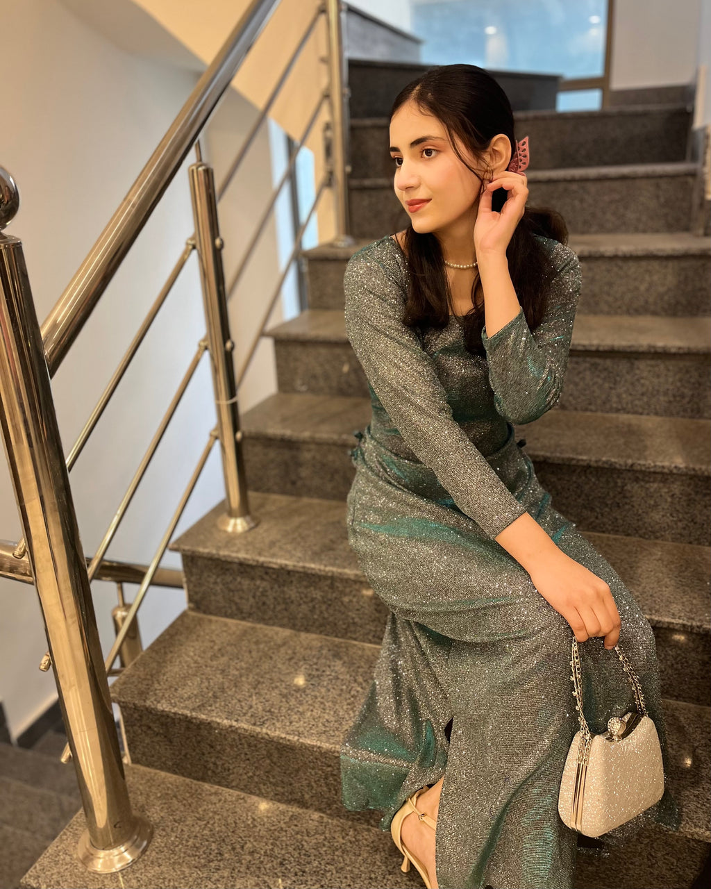 Sparkling Moonlight Dress