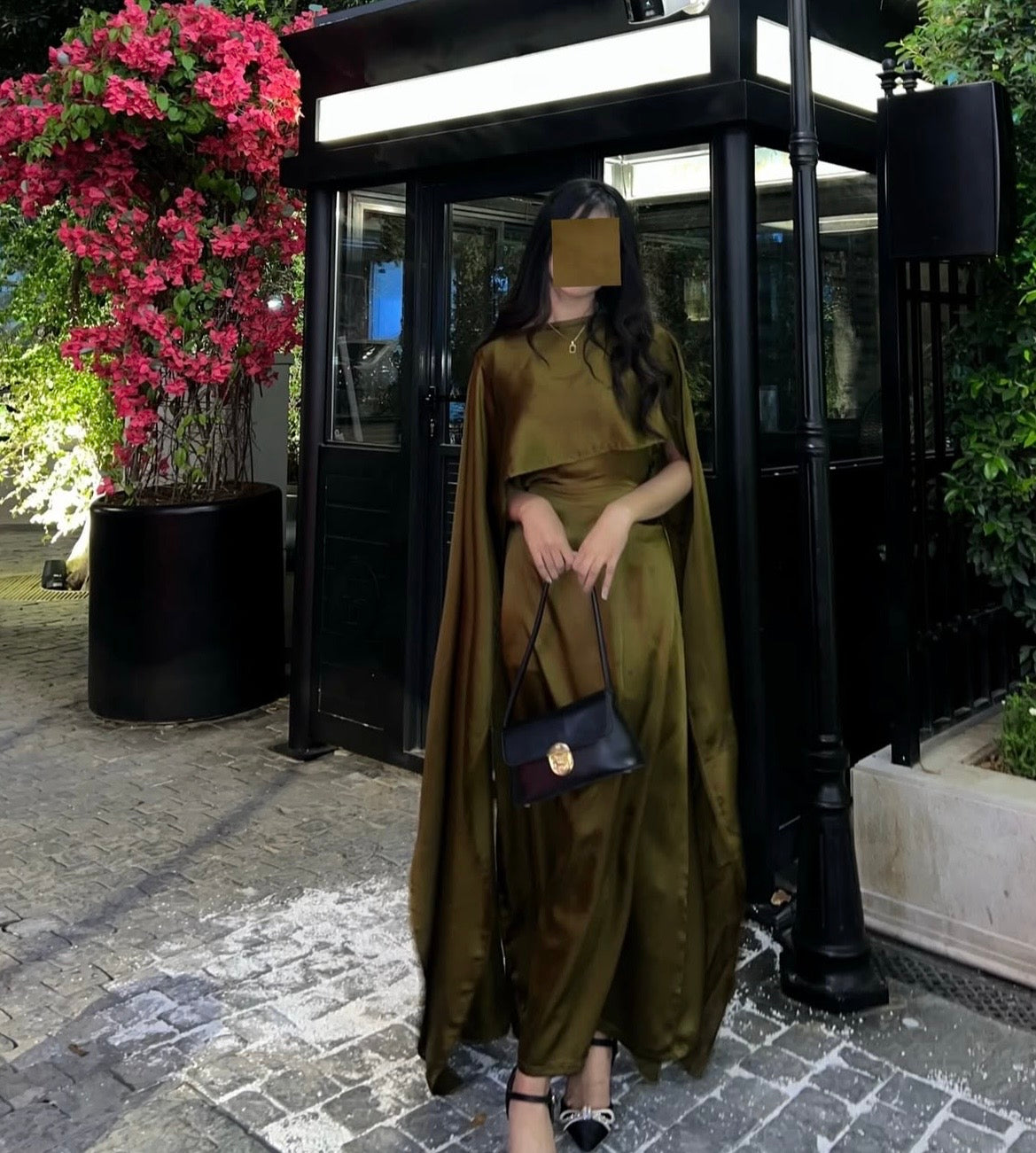 Cape Shawl Silk Dresses