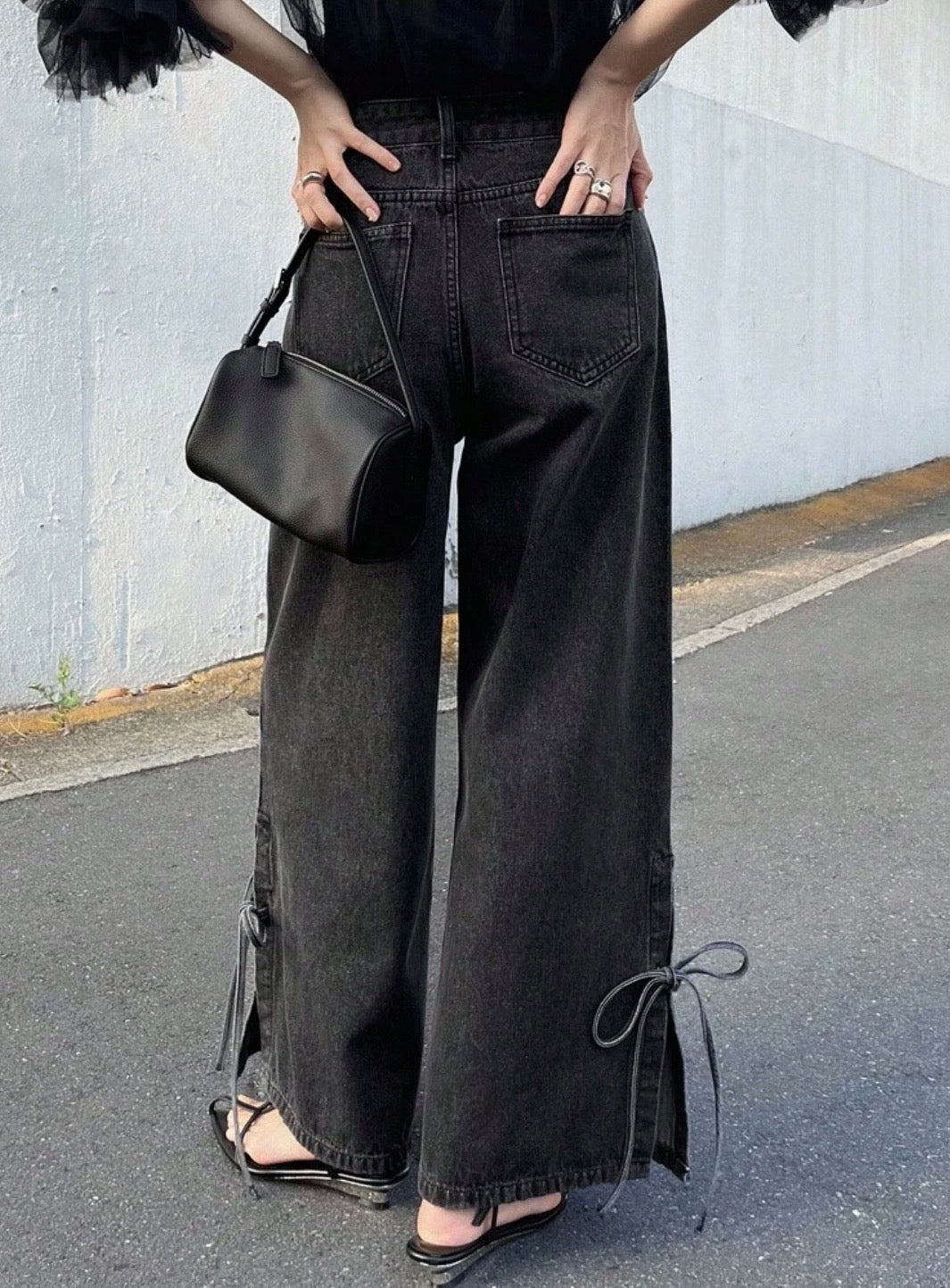 Wide Leg Loose Casual Jeans
