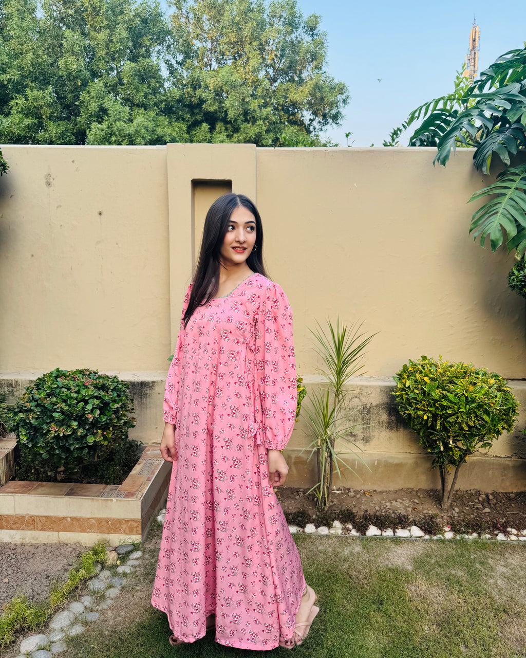 Blush Bloom Long Dress