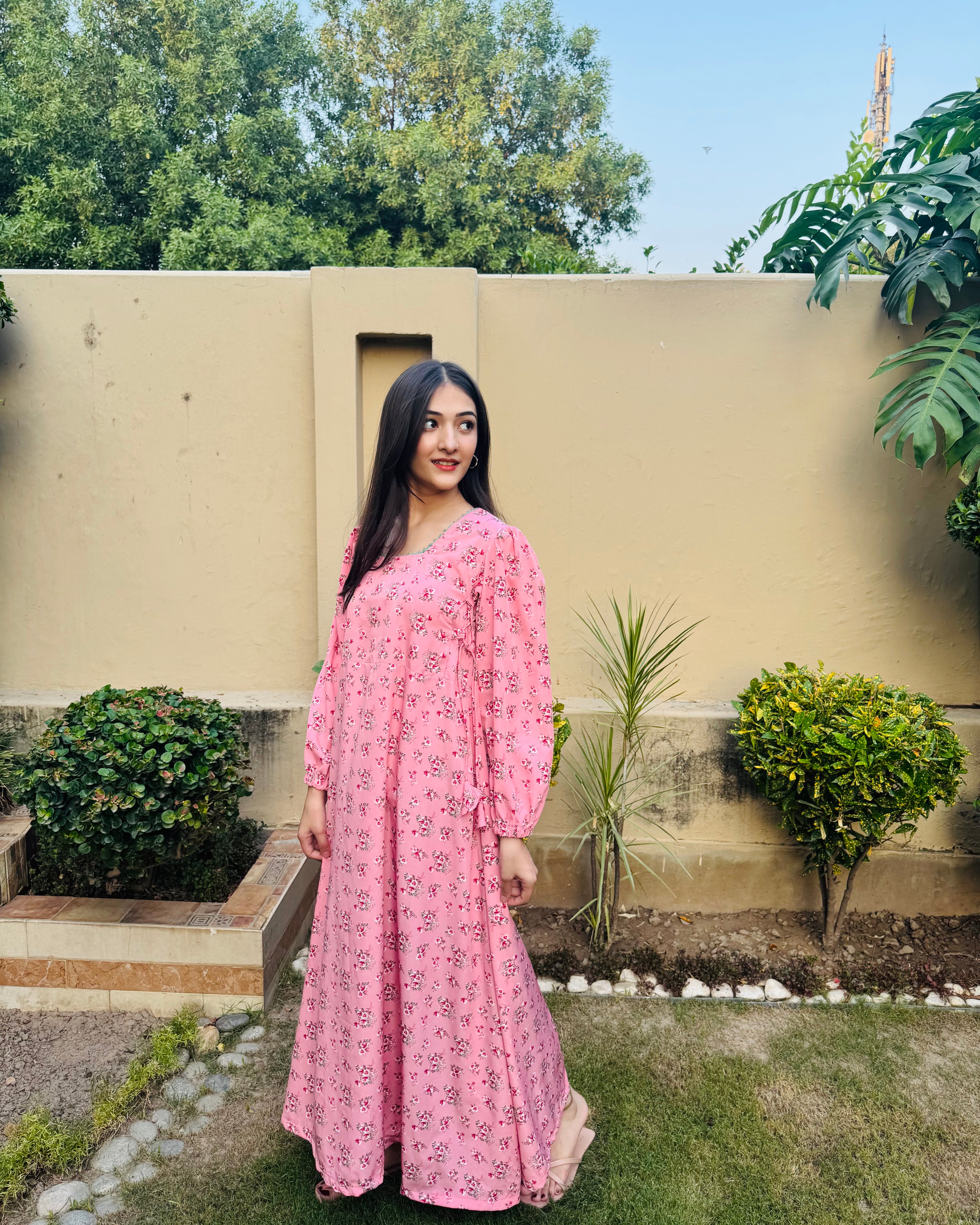 Blush Bloom Long Dress
