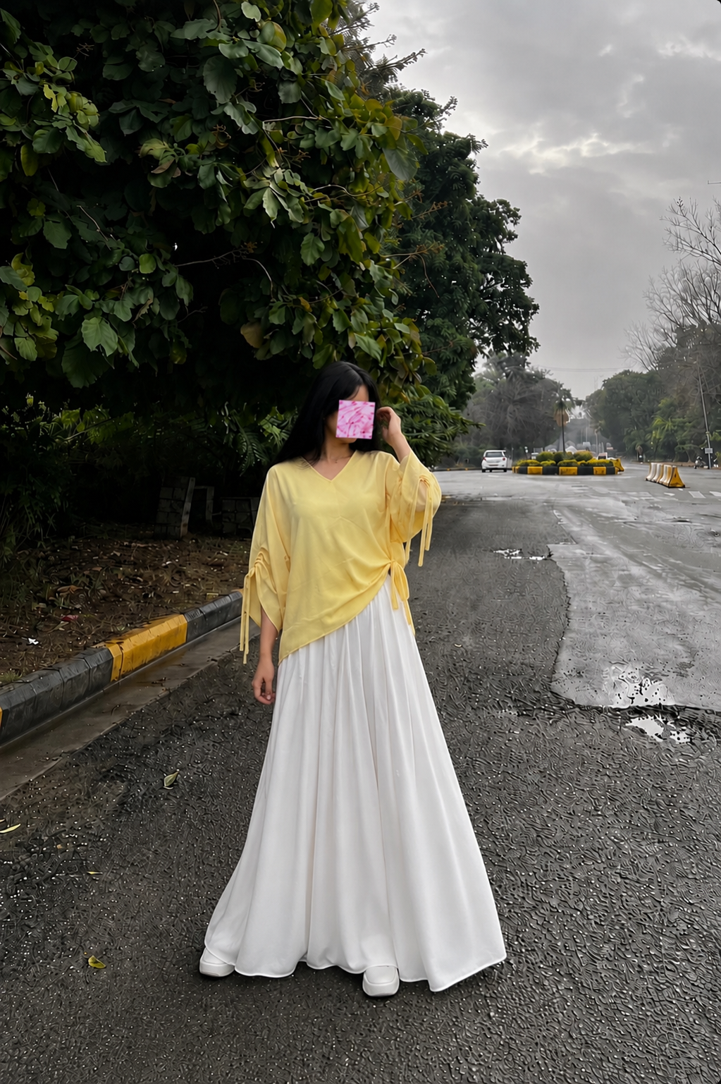 Butteryellow Top & Skirt