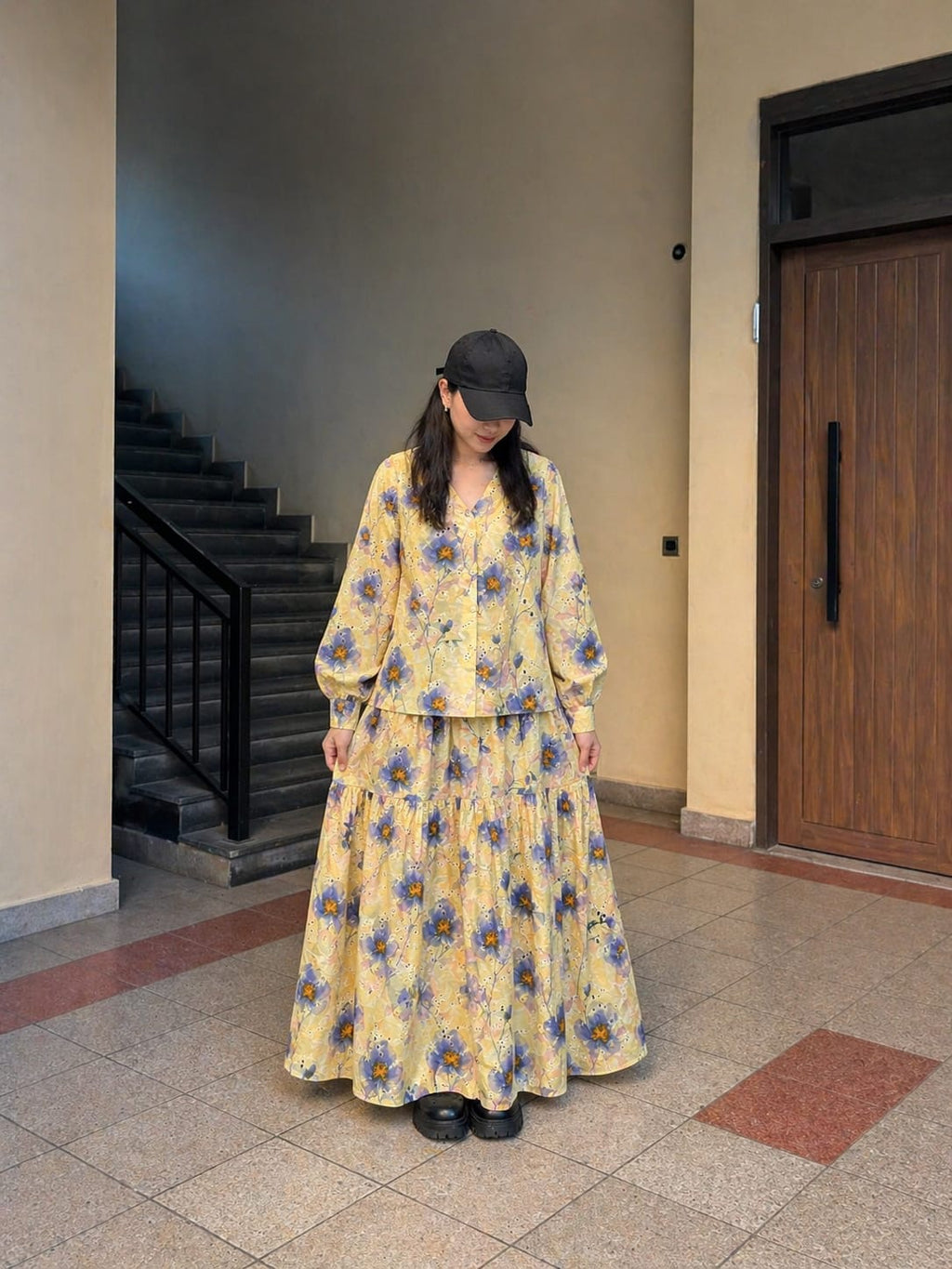 Chikankari Skirt & Top