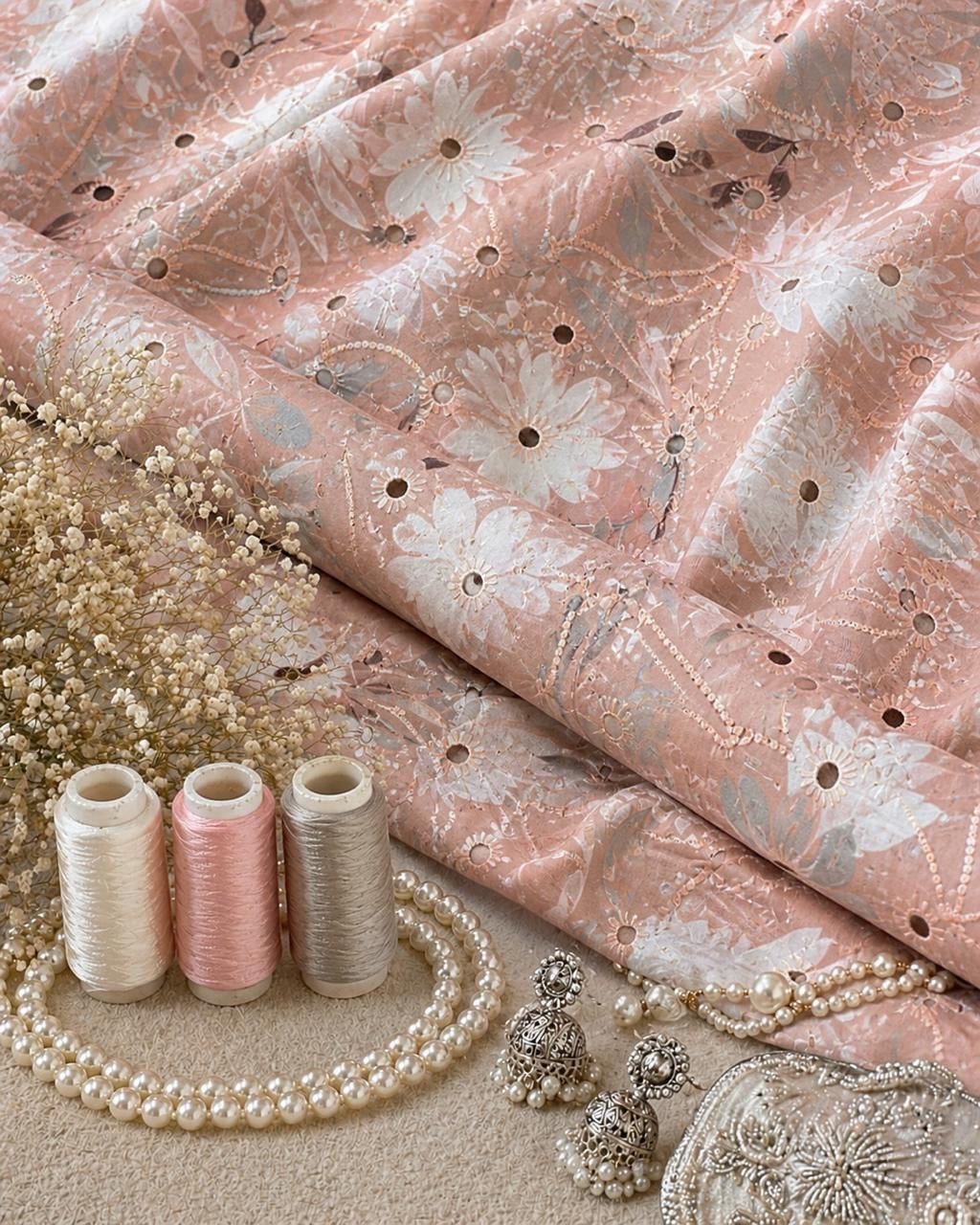 Chikankari Skirt & Corset
