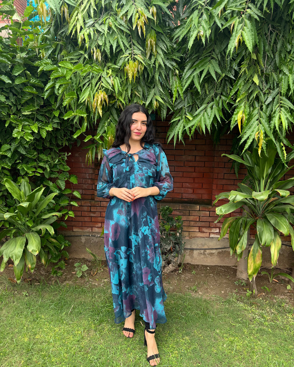 Mariposa Bloom Flare Frock