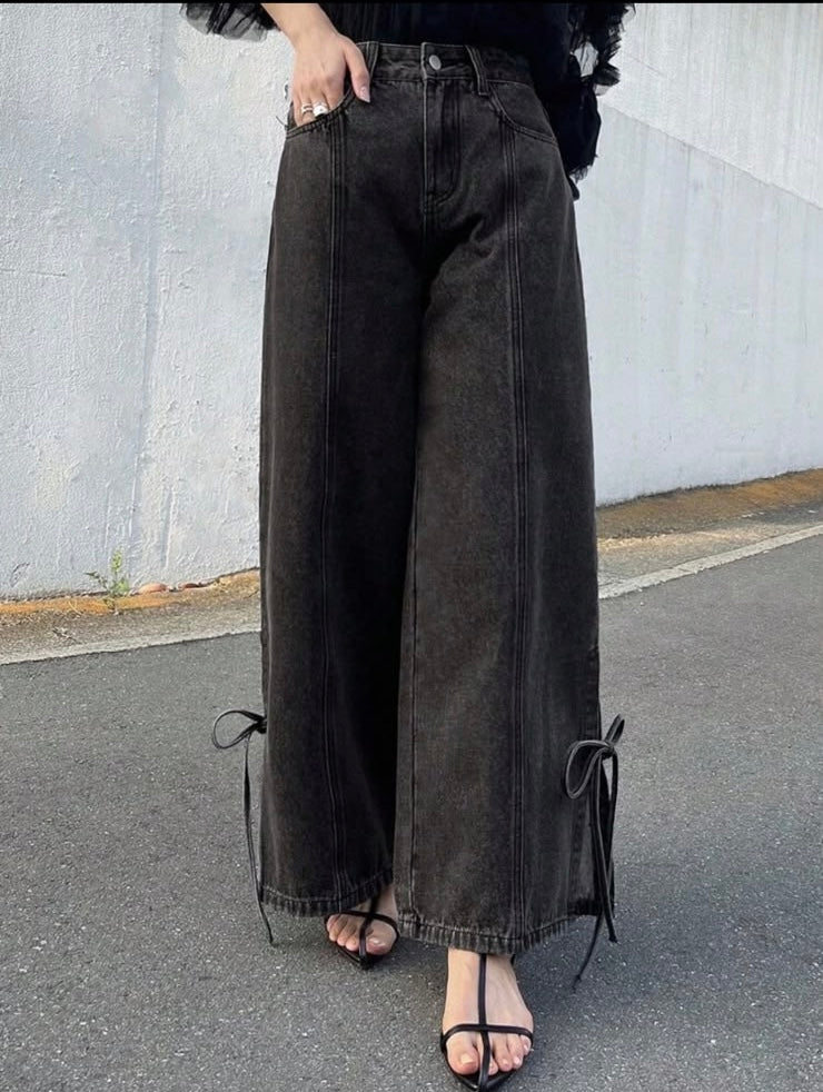 Wide Leg Loose Casual Jeans