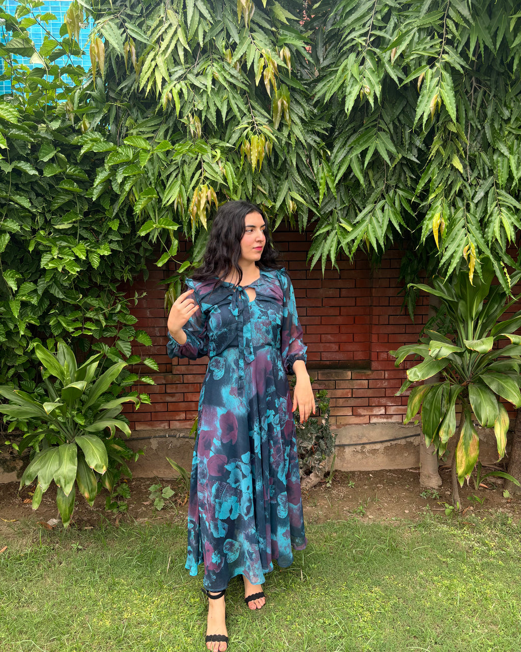 Mariposa Bloom Flare Frock