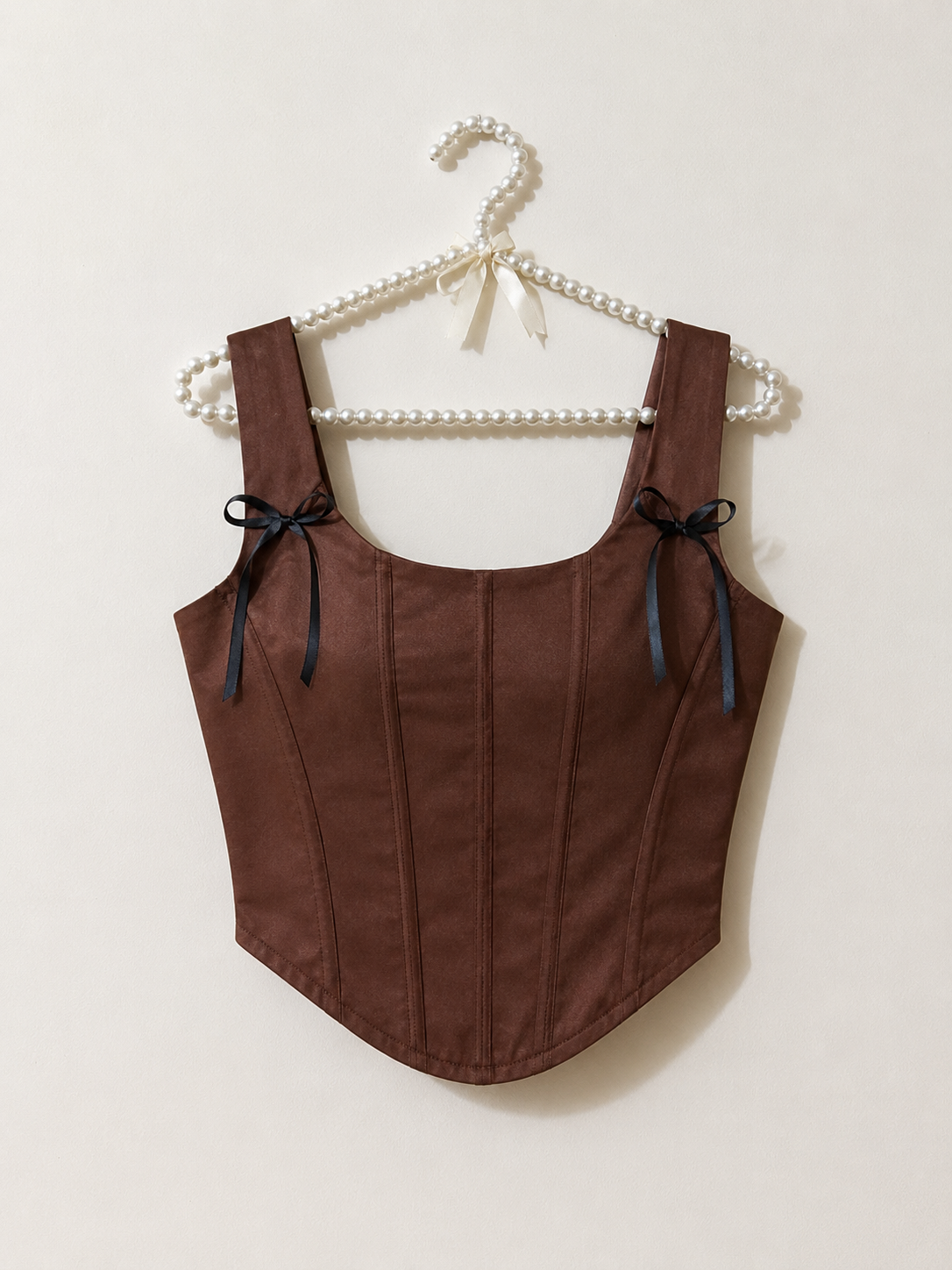 Brown Corset Top