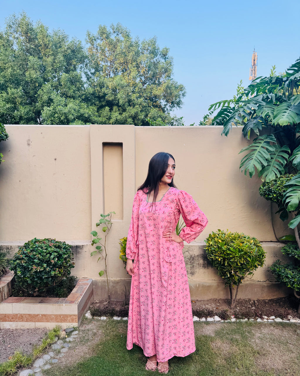 Blush Bloom Long Dress