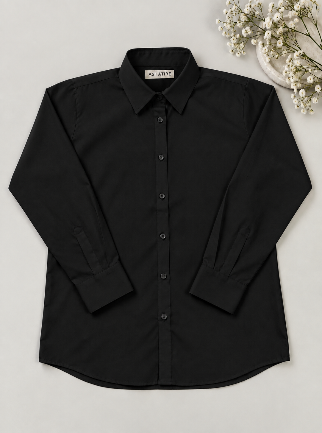 Black Button Down Shirt