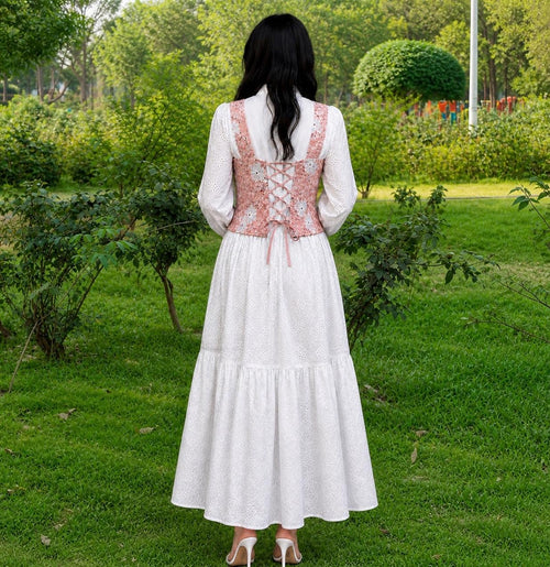 Chikankari Skirt & Corset