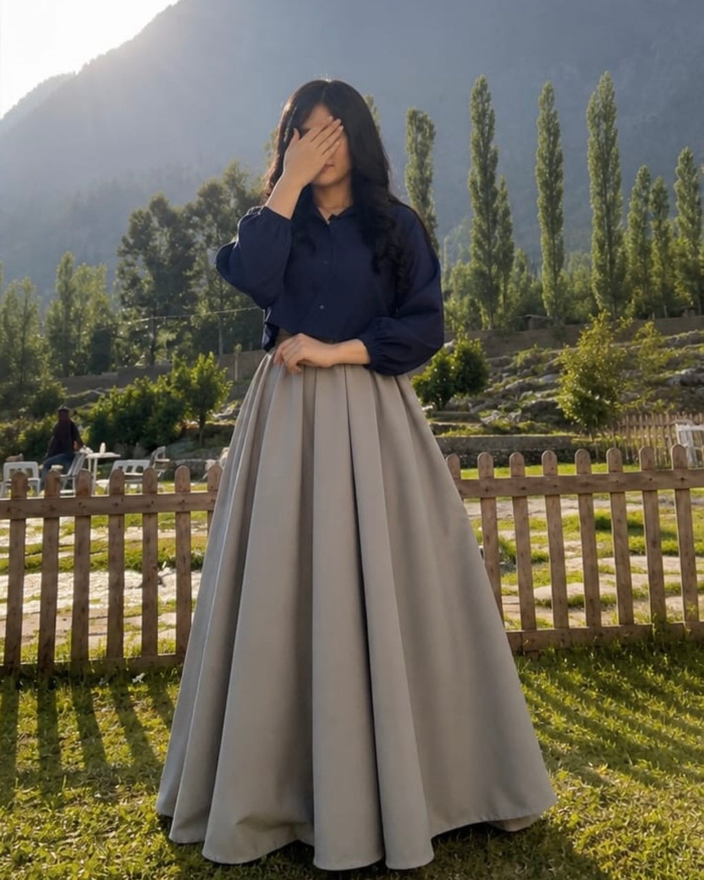 Sapphire Skirt & Top