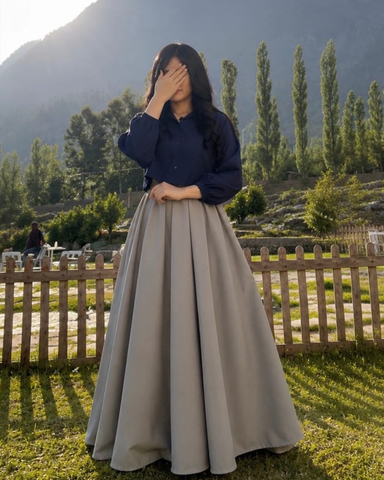 Sapphire Skirt & Top