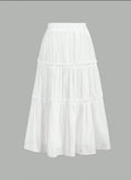 White Layered Skirt