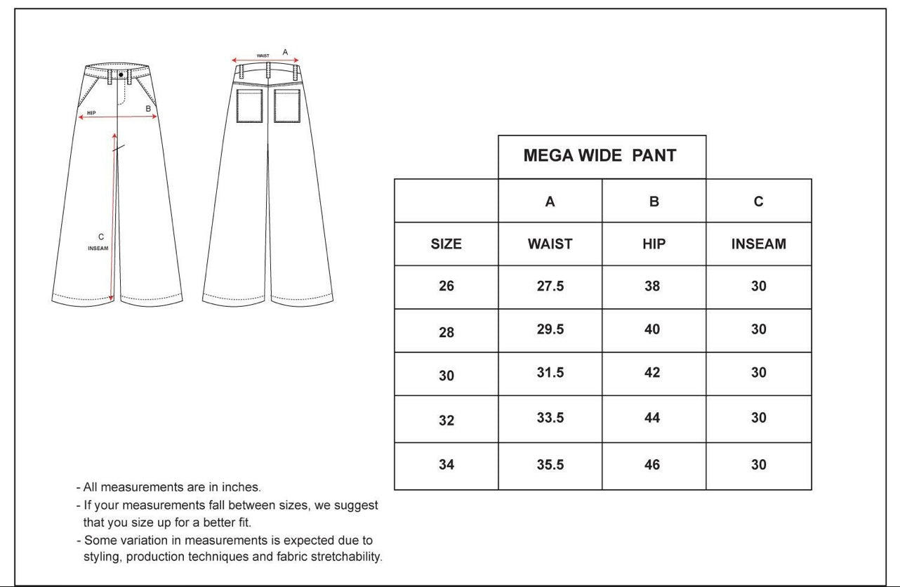 Wide Leg Loose Casual Jeans