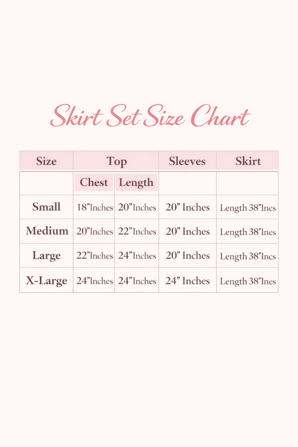 Chikankari Skirt & Top